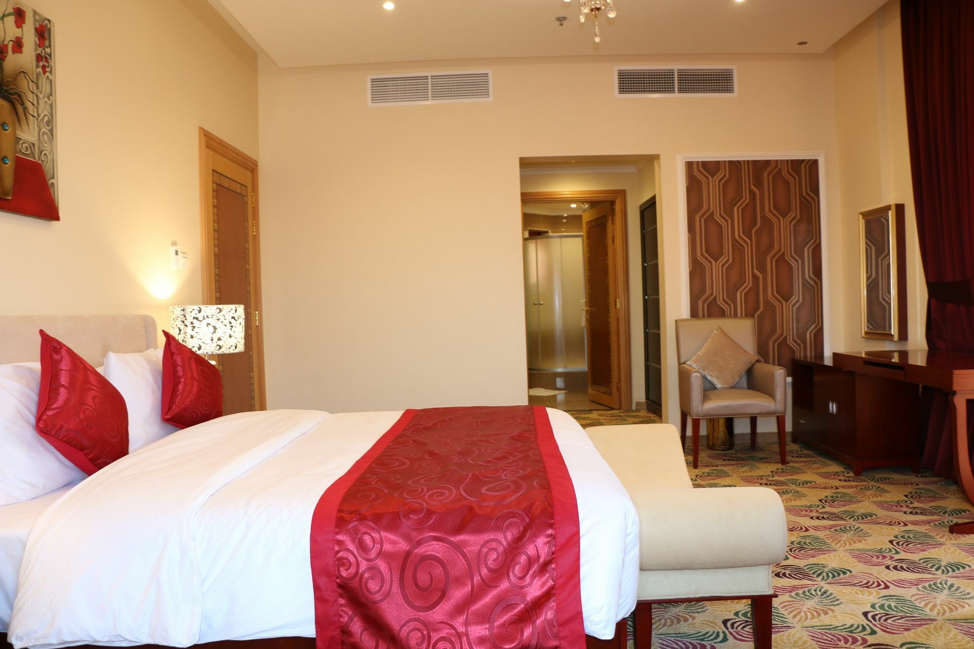 שארג'ה Red Castle Hotel מראה חיצוני תמונה